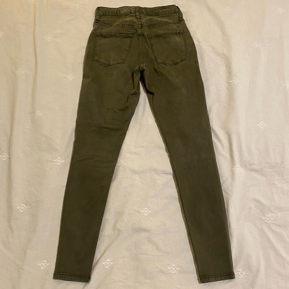 Mossimo Olive High Rise Jegging 24 - Picture 2 of 3